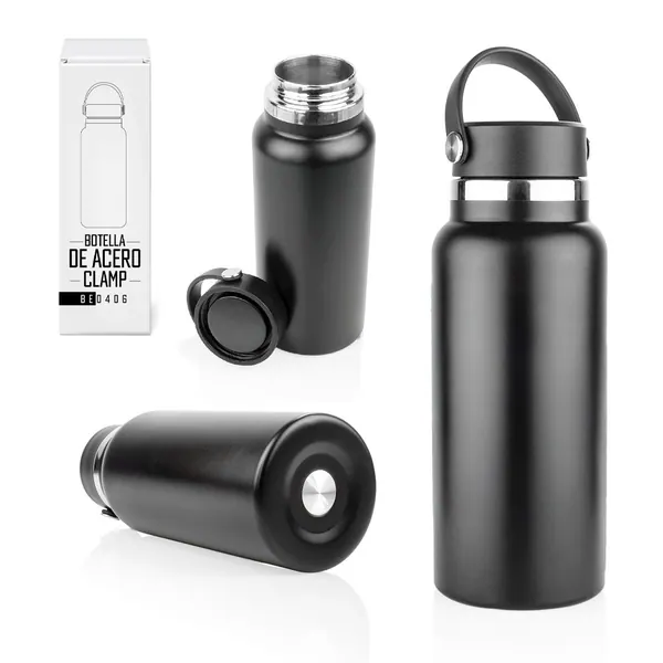 Botella de Acero Clamp 1000 ml / 34 Oz