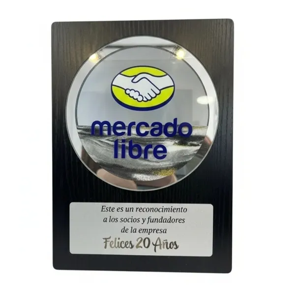 Placa de Reconocimiento Arena en movimiento