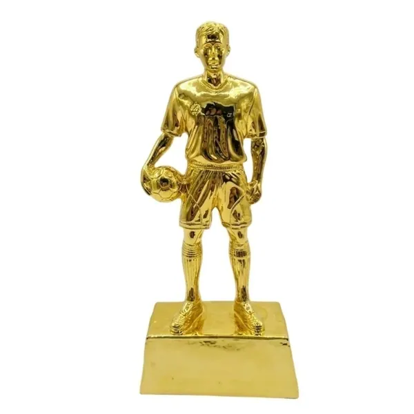 Trofeo futbolista resina