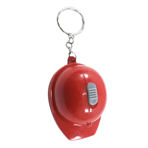 Llavero Plástico Casco Linterna