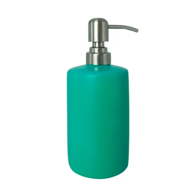 DISPENSADOR DE JABON CERAMICA VERDE