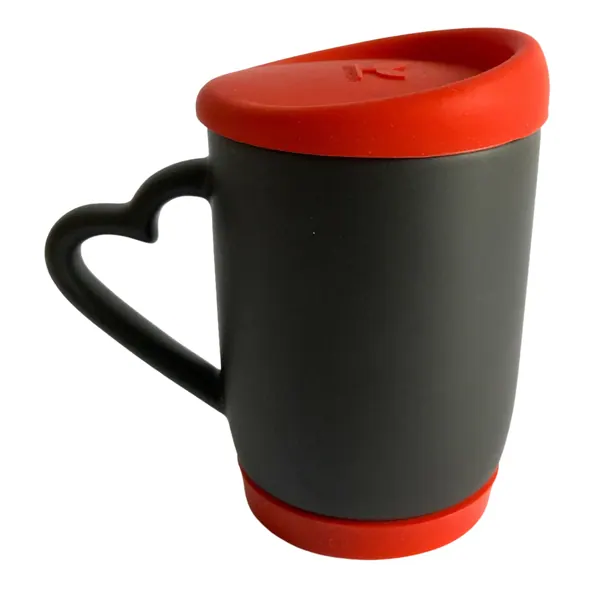 MUG MAGICO TAPA Y BASE ROJO