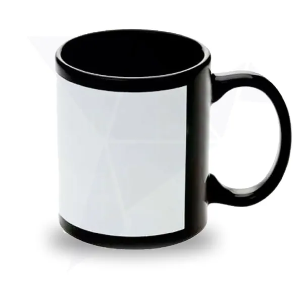 MUG RECUADRO 11 ONZAS NEGRO