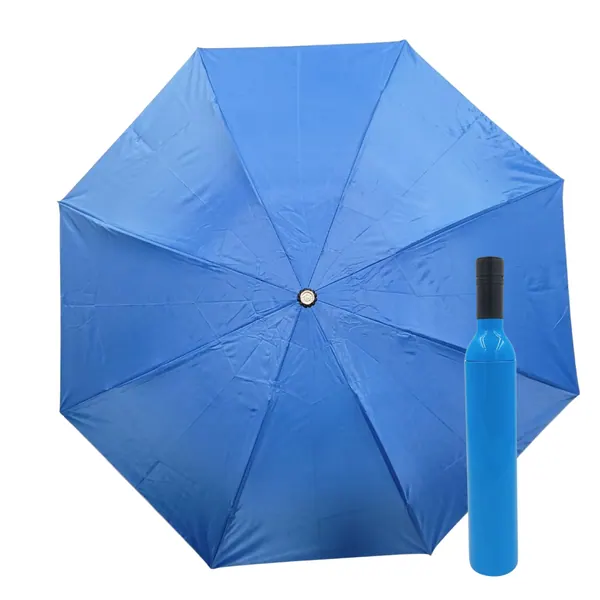 Sombrilla Botella Sublimable Azul