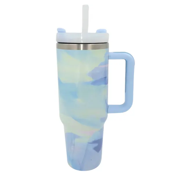 TERMO TIPO STANLEY 40 ONZ ARCOIRIS AZUL