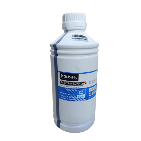 Tinta De Sublimacion Litro Cian personalizado