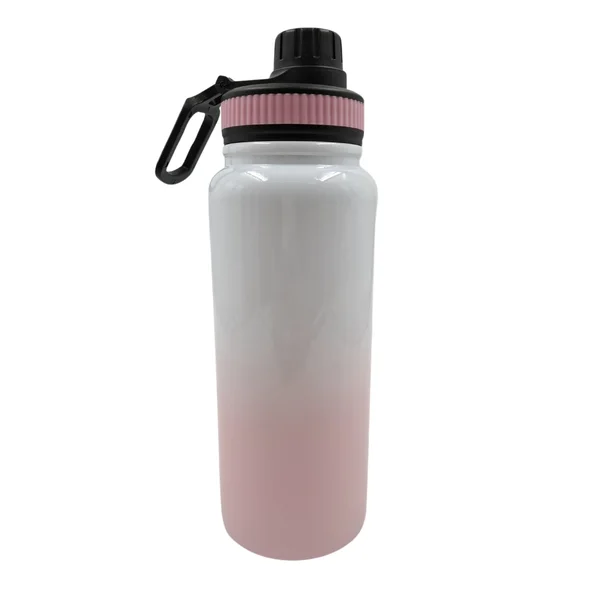 Termo Tapa Deportiva 800 Ml Blanco/rosado