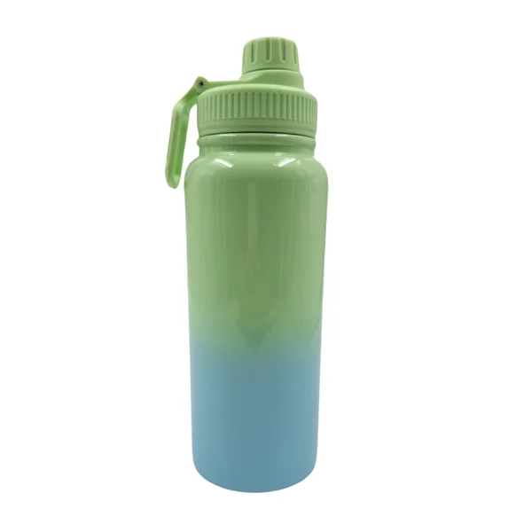 Termo Tapa Deportiva 800 Ml Verde Azul