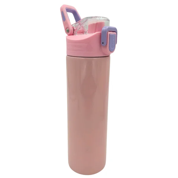 Termo Deportivo Tapa Transparente Rosado Sy-sy-7501-1