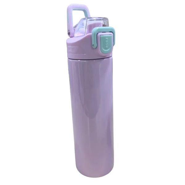 Termo Deportivo Tapa Transparente Lila Sy-sy-7501-4