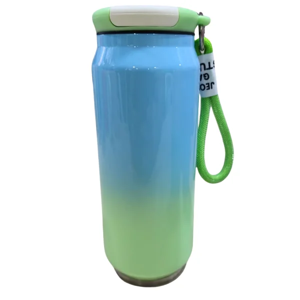 Termo Lata 600ml Bicolor Azul Verde Sy-zy-500kgb2