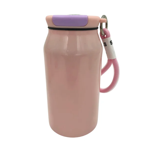 Termo Lata 500ml Rosado Con Cordon Sy-zy-5001-2