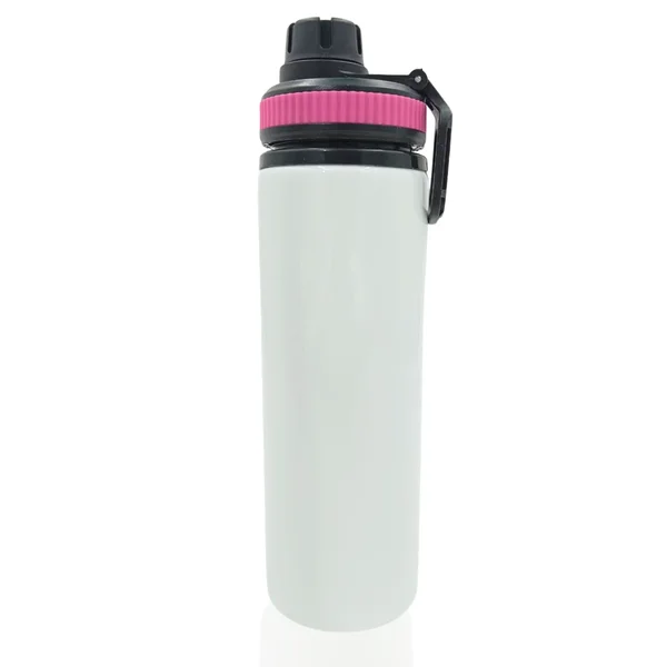 Caramañola Tapa Rosca 600ml Rosa personalizado