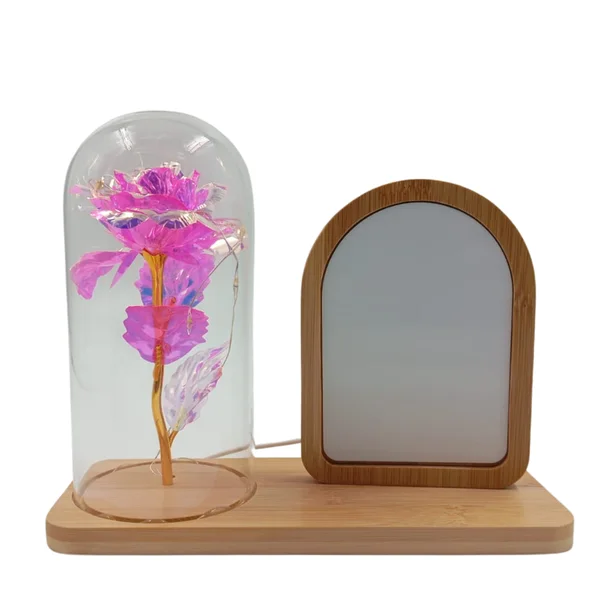 Lampara Flor Fucsia