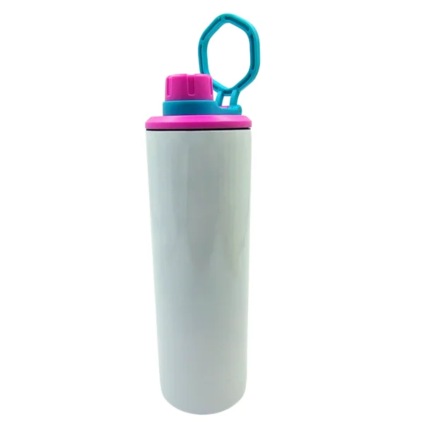 Termo Sy-sf-b004-3 Blanco Tapa Fucsia